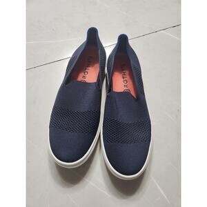 Rothy's navy blue slip ons sneakers  8.5